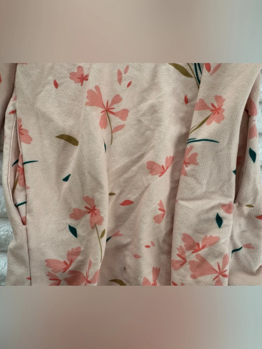 Jane + Jo lounge set, Pink green Floral Pajamas